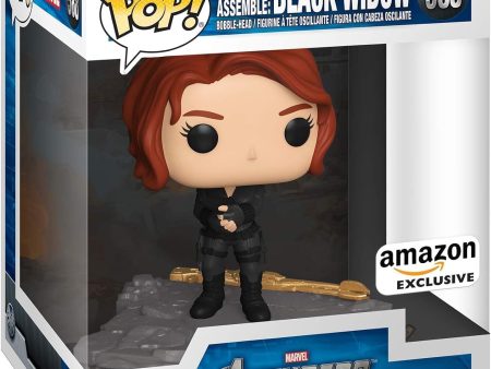 AVENGERS ASSEMBLE: BLACK WIDOW #588 - FUNKO POP!-DELUXE-EXCLSUIVE Online now